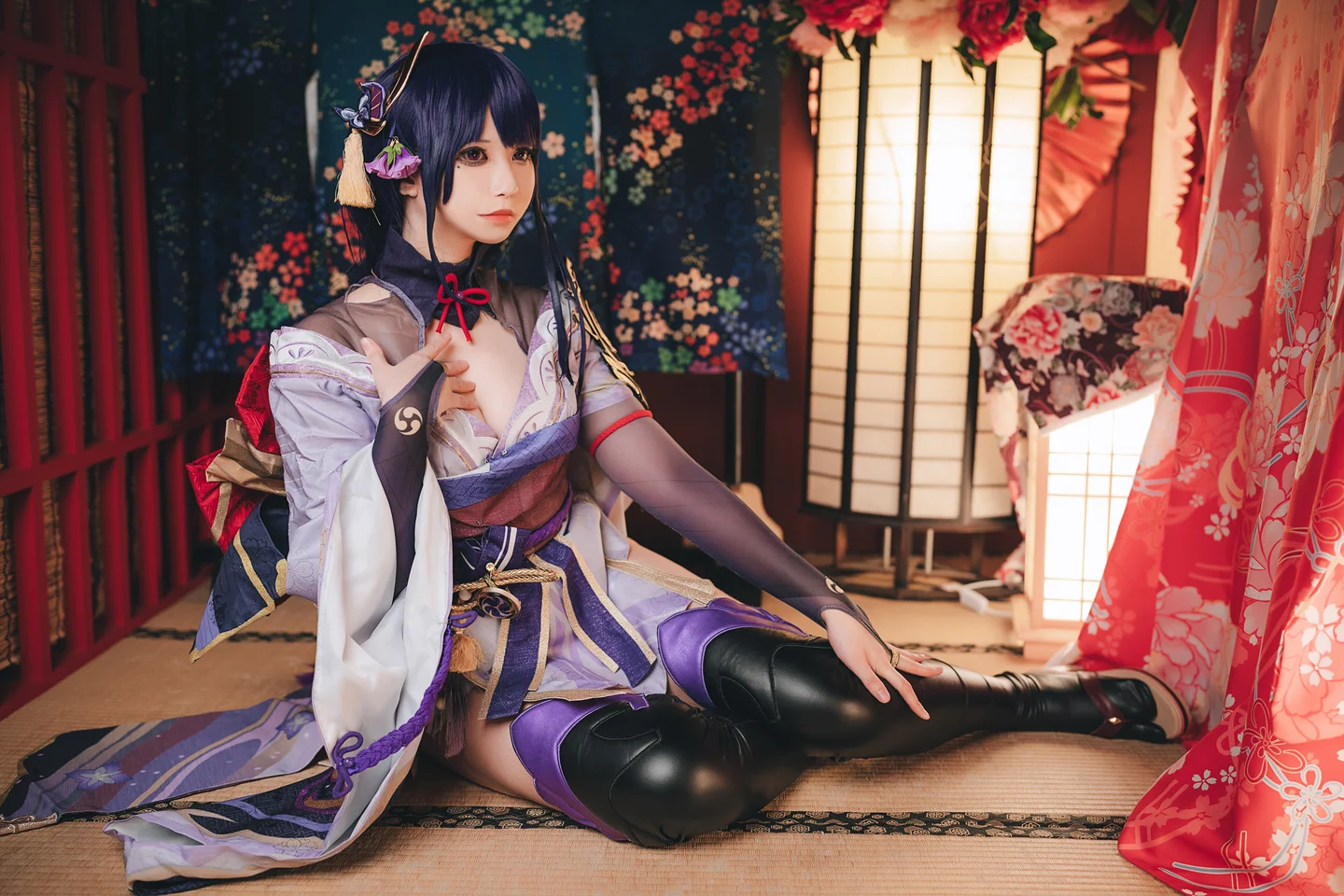 小空sora - No.011 原神·雷电将军 [17P-65MB] tg@simisebaisi 【丝足阁】007.webp